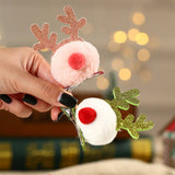 CHRISTMAS CHILDRENS DEER HAIRPIN_CWAHA2748