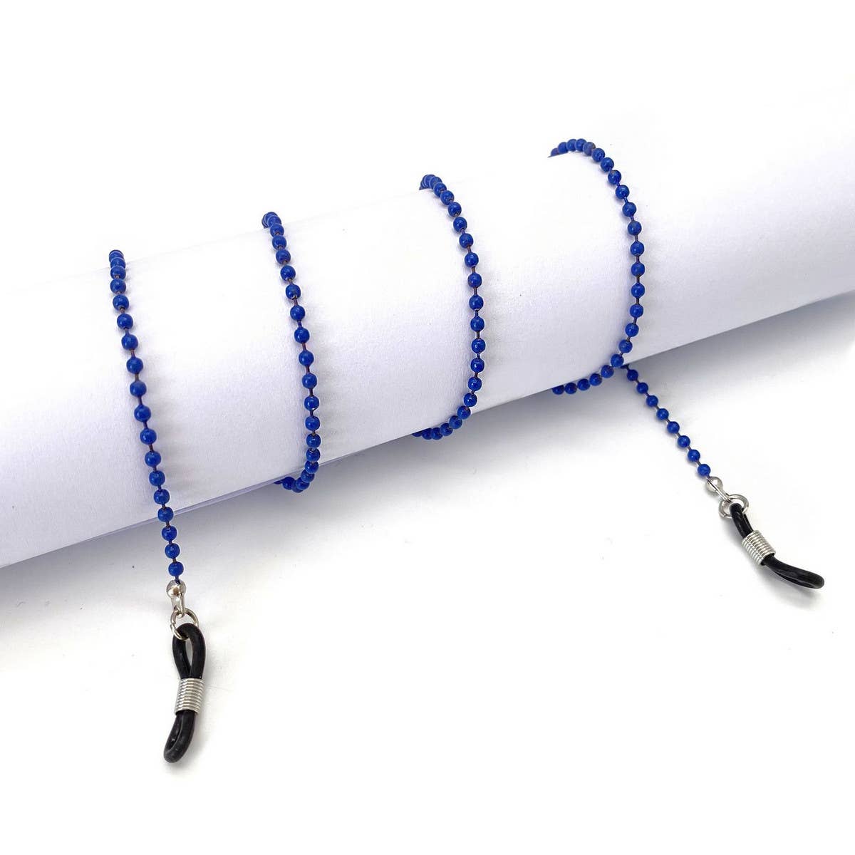 SOFT CHAIN COLORFUL WAVE BEADS GLASSES LANYARD_CWMM1160