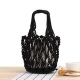 PORTABLE CASUAL HOLLOW COTTON WOVEN BAG_CWAB2116