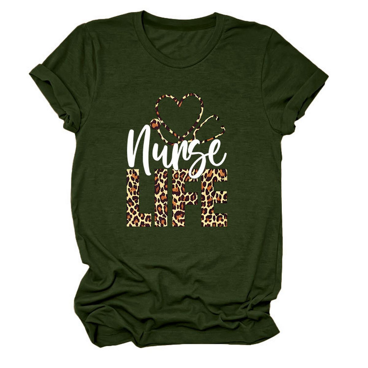 FUNNY NURSE LIFE TEE SOFT CREWNECK T SHIRT_CWTTSL0505