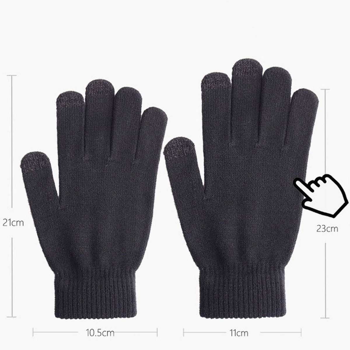 NEW WARM THICKENED KNITTED TOUCH SCREEN GLOVES_CWAG0223