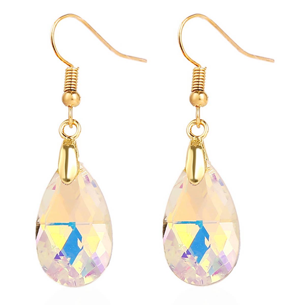 Water Droplet  Decor Drop Earrings