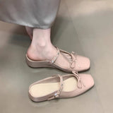 RHINESTONE BOW WEDGE MARY JANE MULES_CWSHF0080