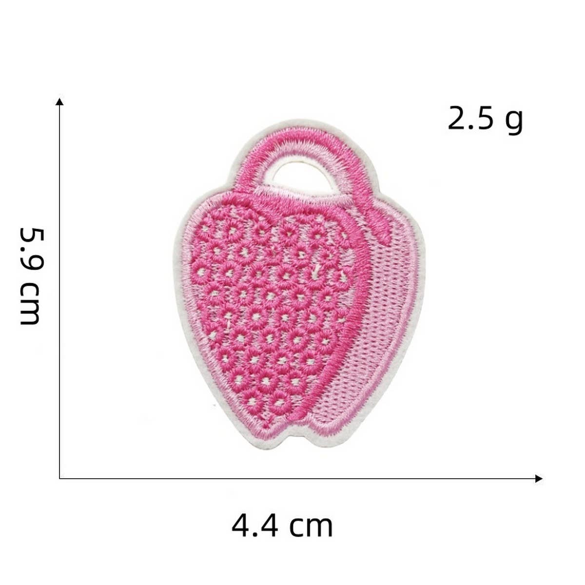 NEW PINK CARTOON EMBROIDERED CLOTH PATCH_CWMM4021