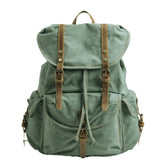 Vintage Canvas Large Capacity Backpack_Cwab5528