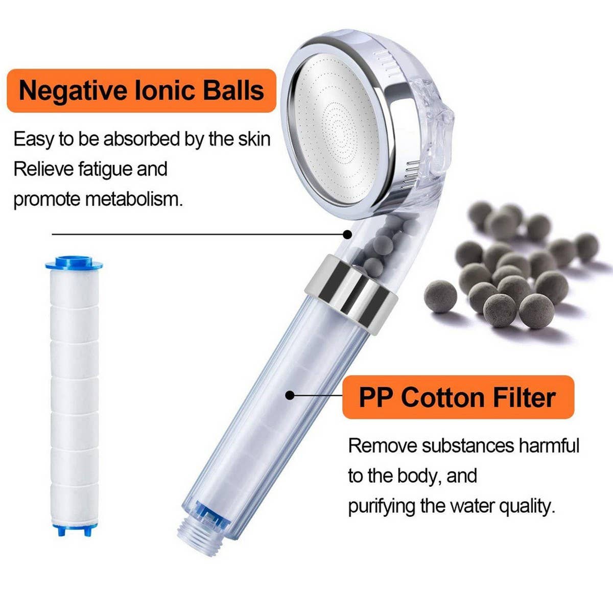 FILTERED BOOSTER WATER SAVING SHOWER HEAD_CWASC1720