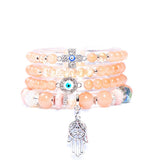 BOHEMIAN FASHION BEADED CREATIVE ELASTIC BRACELET_CWASC0698