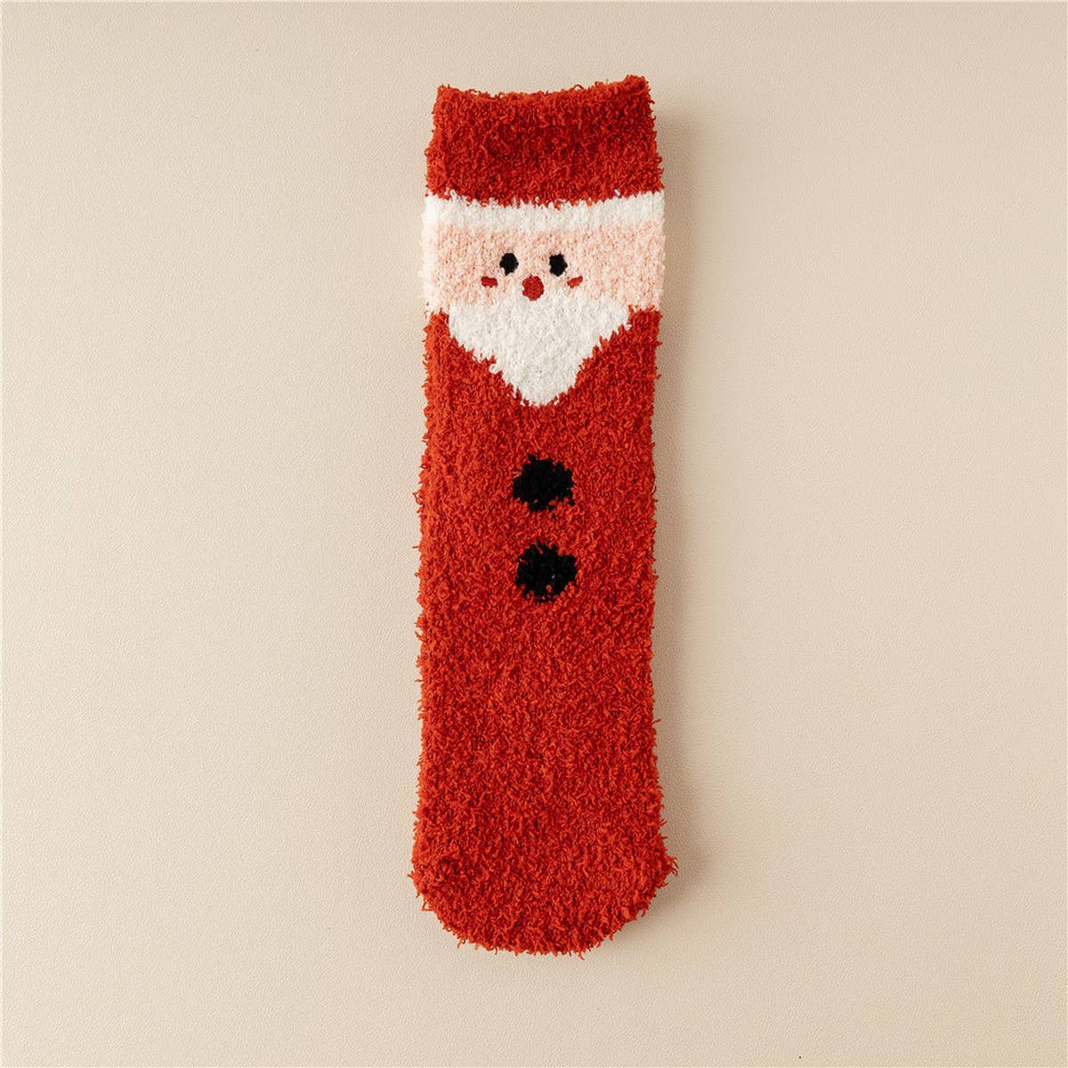 Women Christmas Warm Coral Velvet Socks_Cwms0335