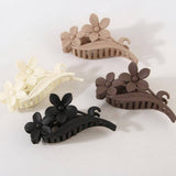Cwaha07424_Vintage Flower Hair Claw Clip For Women Updo