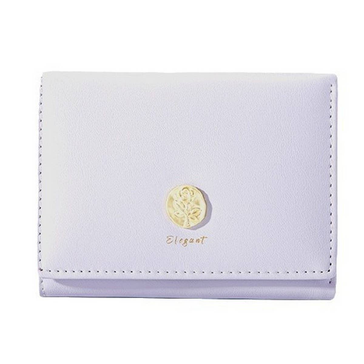 Simple Rose Design Wallet With Hand Strap_Cwab06239
