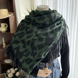 DOUBLE SIDED LEOPARD PRINT SCARF COZY WRAP_CWASC1465