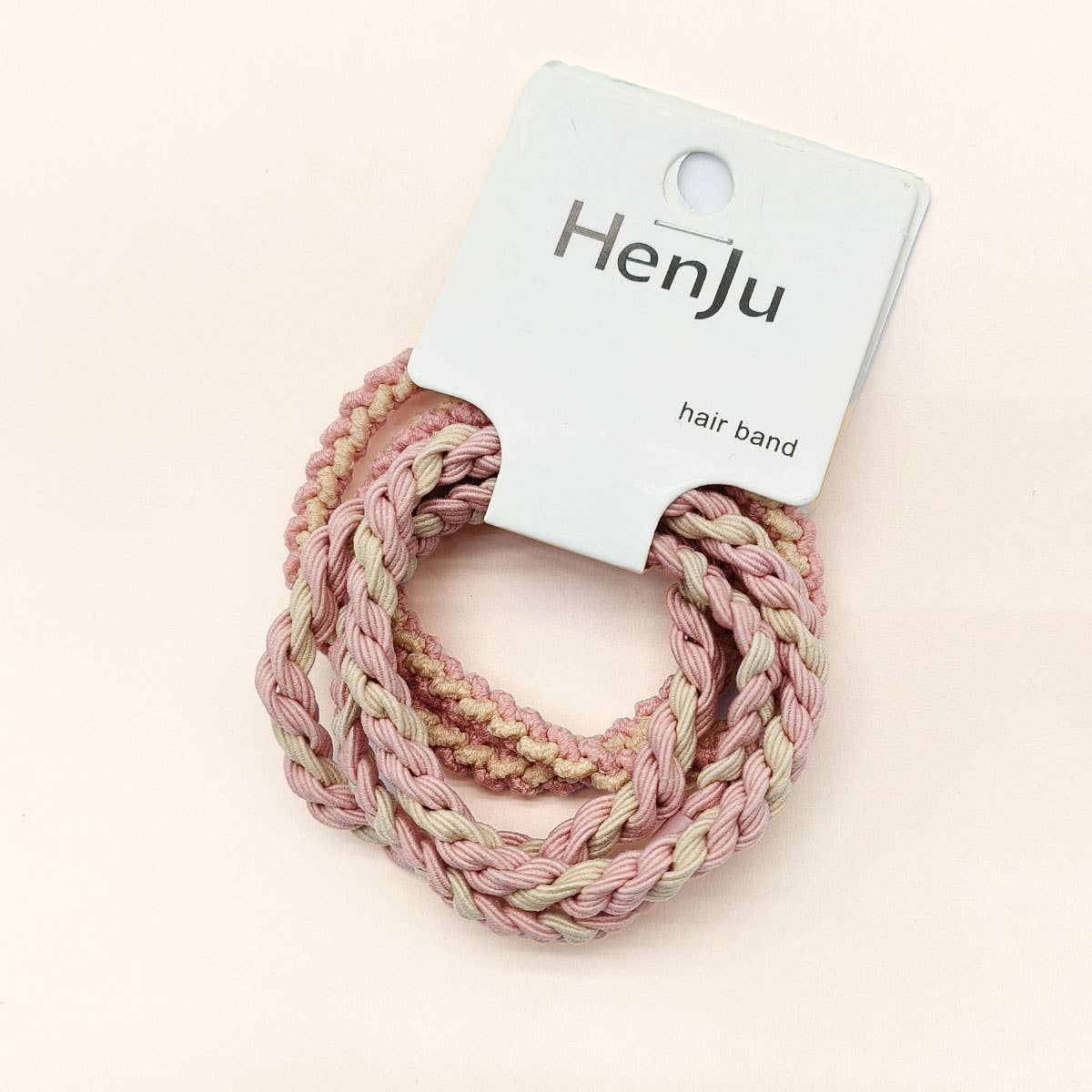 CANDY COLOR TWISTED HAIR TIES CUTE RUBBER BANDS CWAHA0339
