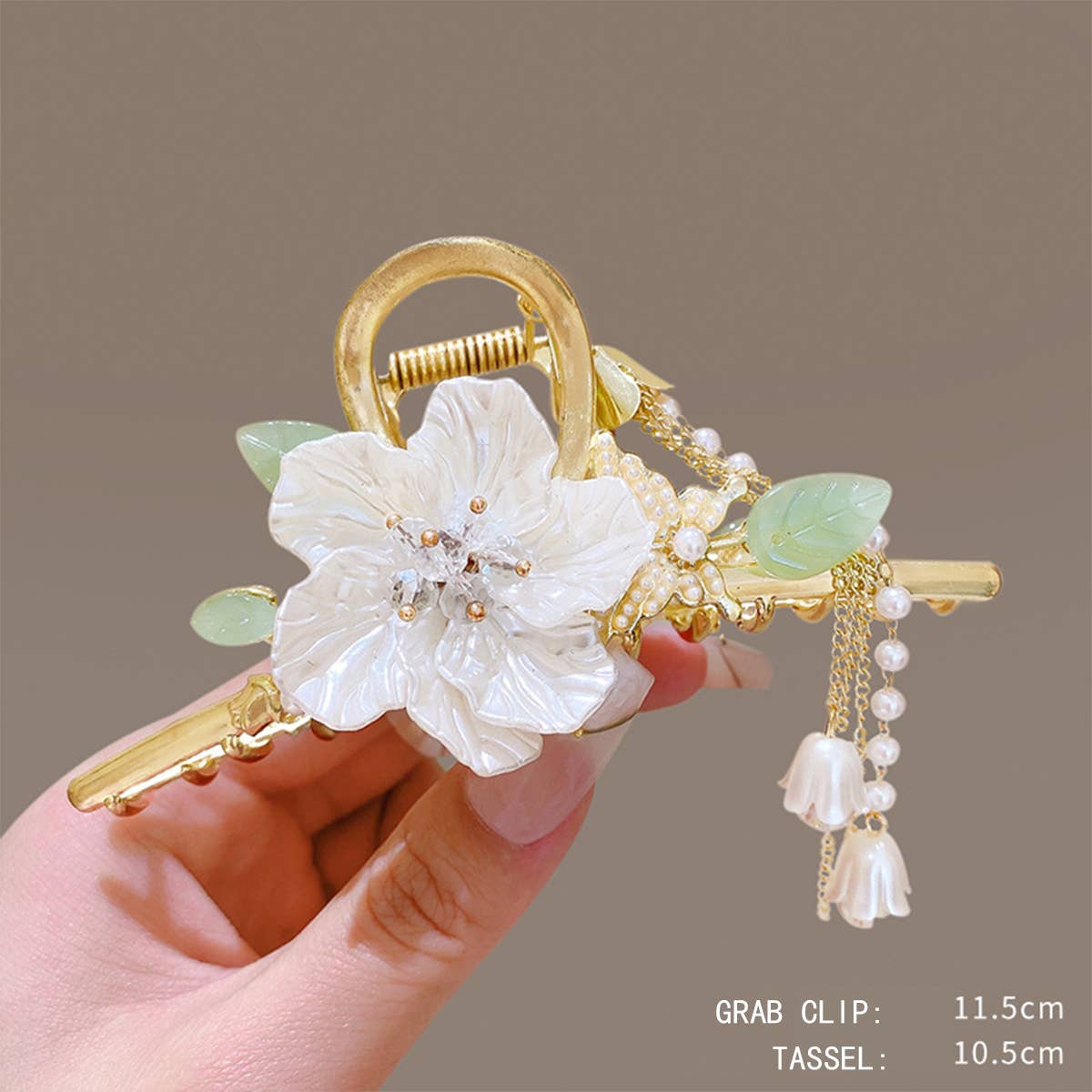 Cwmm9290_High-End Hair Clip Shark Hair Clip