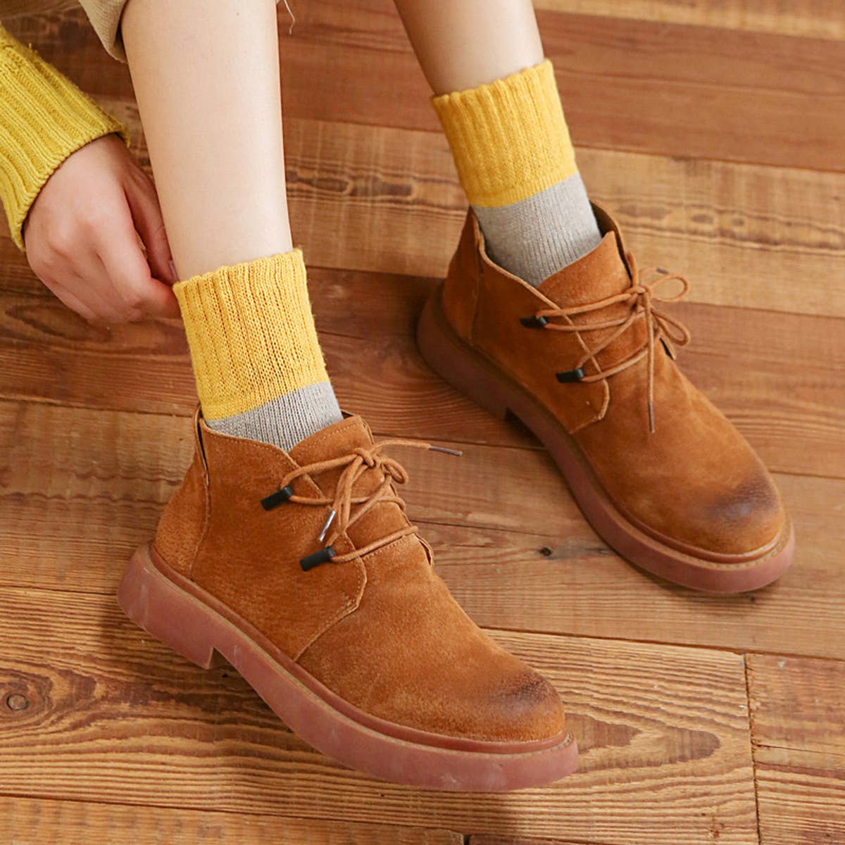 Winter Color Matching Pairs Of Socks Per Pack_Cwms0702