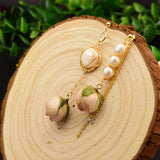 NEW HIGH END RETRO FLOWER PEARL EARRINGS_CWAJE3787