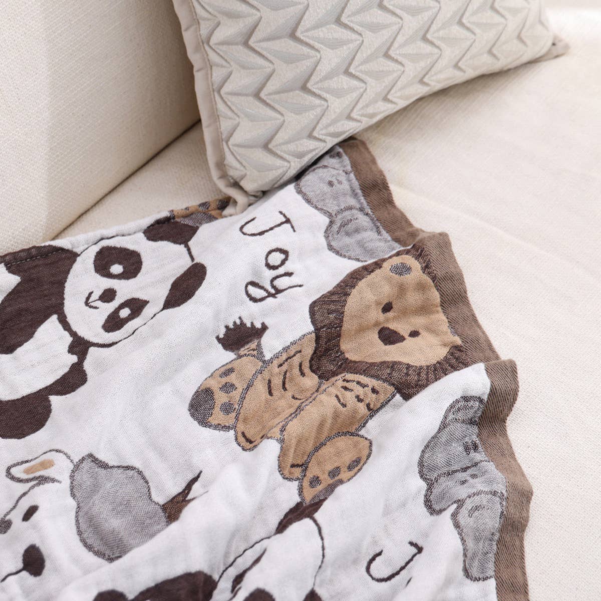 CARTOON ABSORBENT QUICK DRYING GAUZE BATH TOWEL_CWMM1618