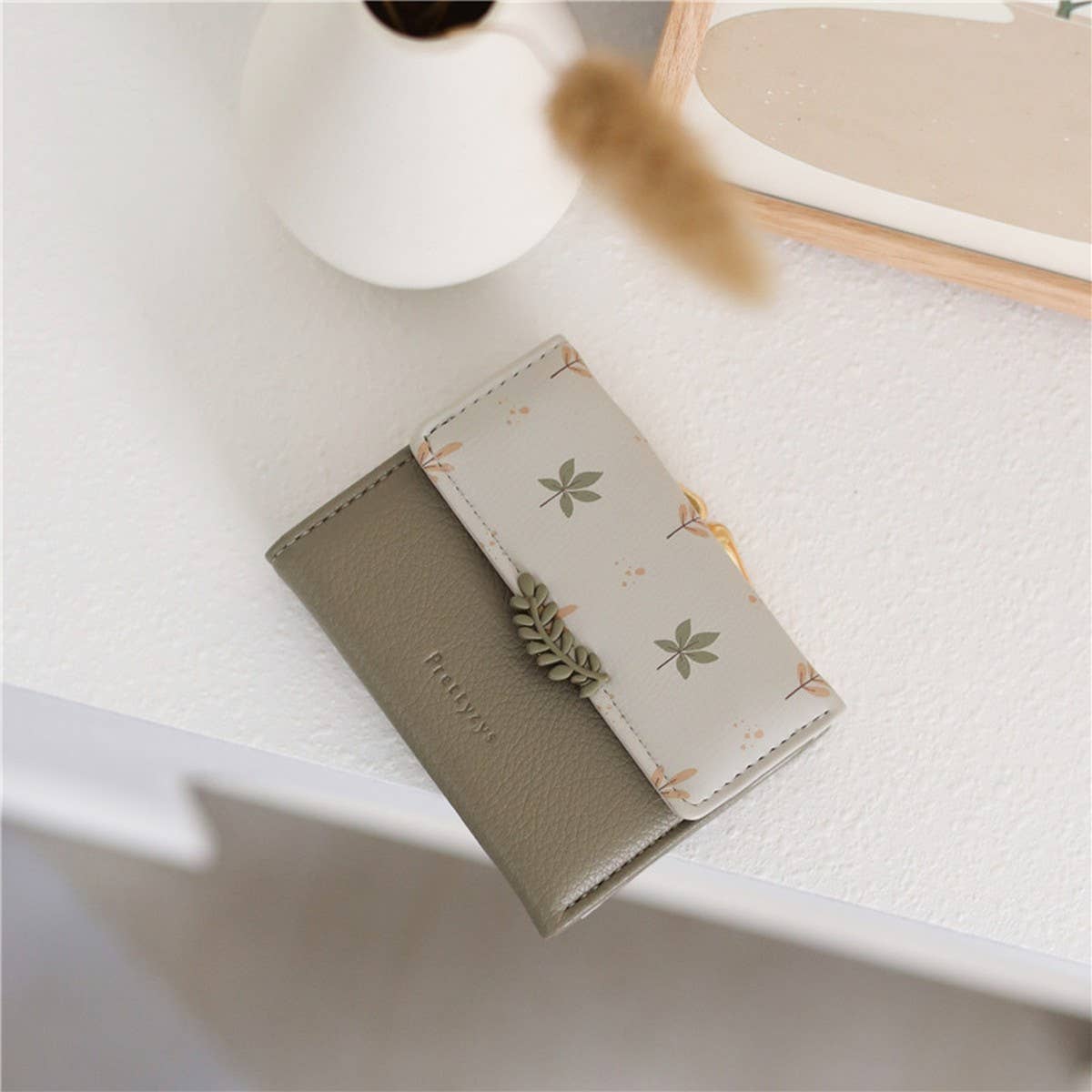 New Fresh Print 3-Fold Coin Clip Wallet_Cwab06264