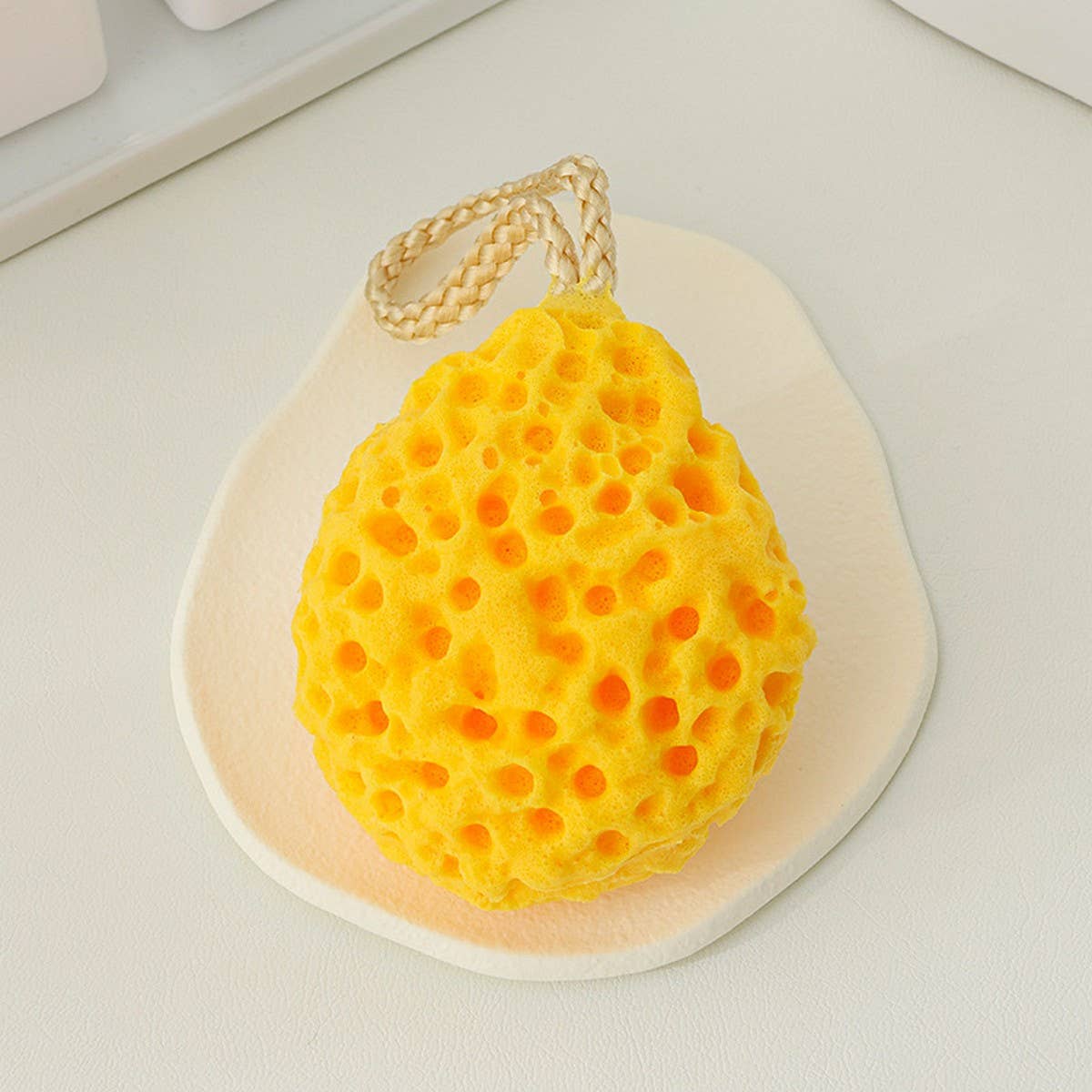 HONEYCOMB SPONGE BATH BALL BATH SPONGE BATH SPONGE_CWMM3326