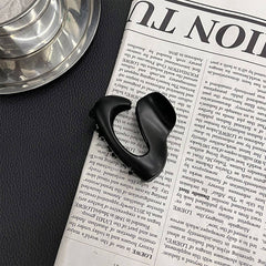 IRREGULAR METAL HAIR CLAW TRENDY HIGH PONY CLIP_CWAHA0288
