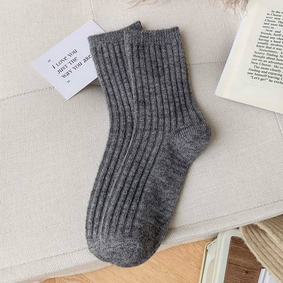 Winter Outdoor All-Match Pile Socks_Cwms1051