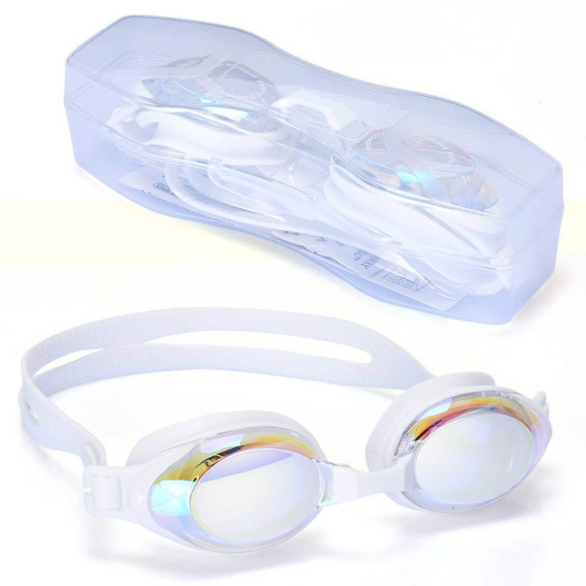 ADULT SWIM GOGGLES HD ANTI FOG SILICONE LENS_CWASG1052