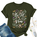 Womens Faith Tee, Be Still And Know_Cwtts1480