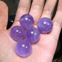 NATURAL AMETHYST CRYSTAL BALL DISPLAY_CWMM8103