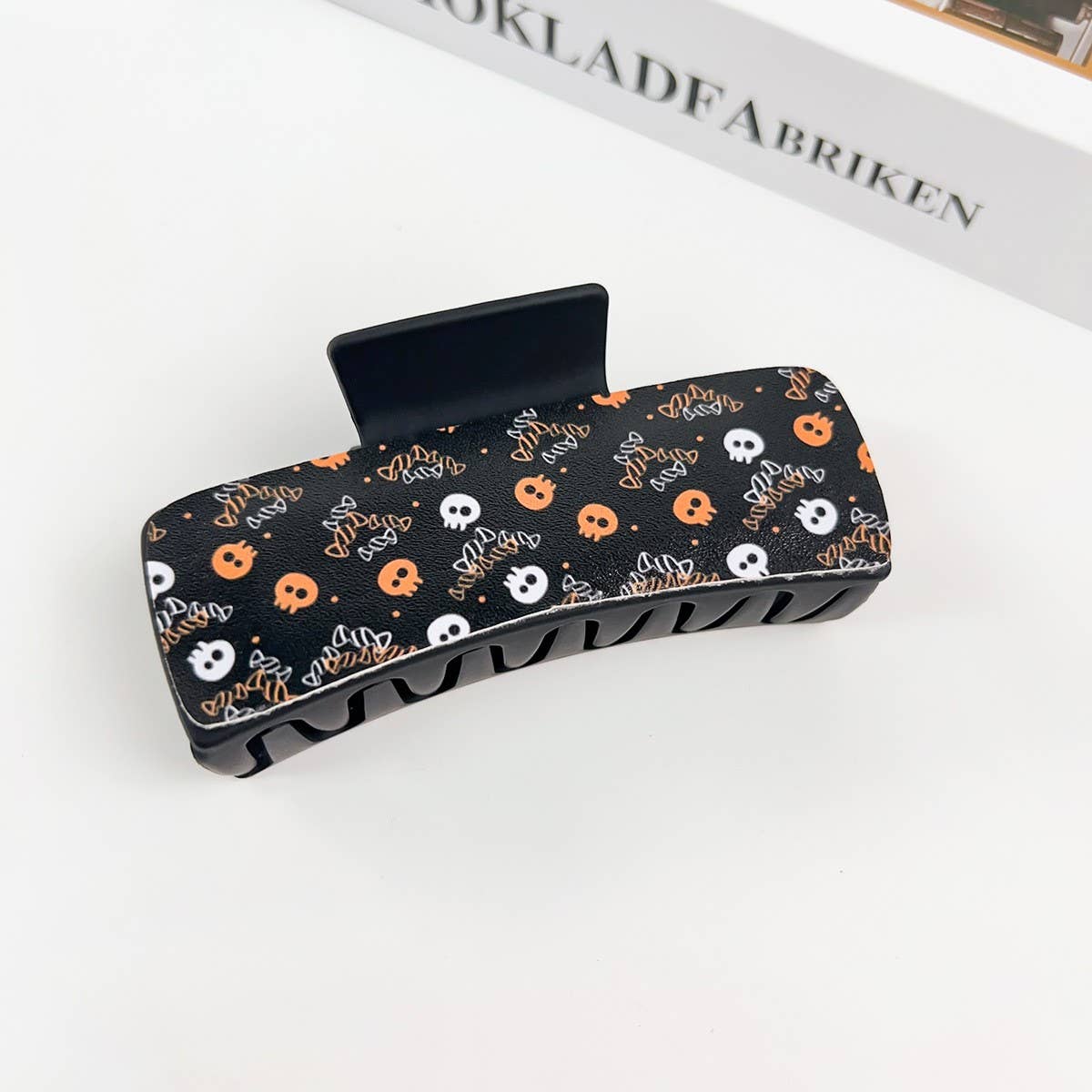 GOTHIC HALLOWEEN CLAW CLIP PUMPKIN GHOST DESIGN_CWAHA1443