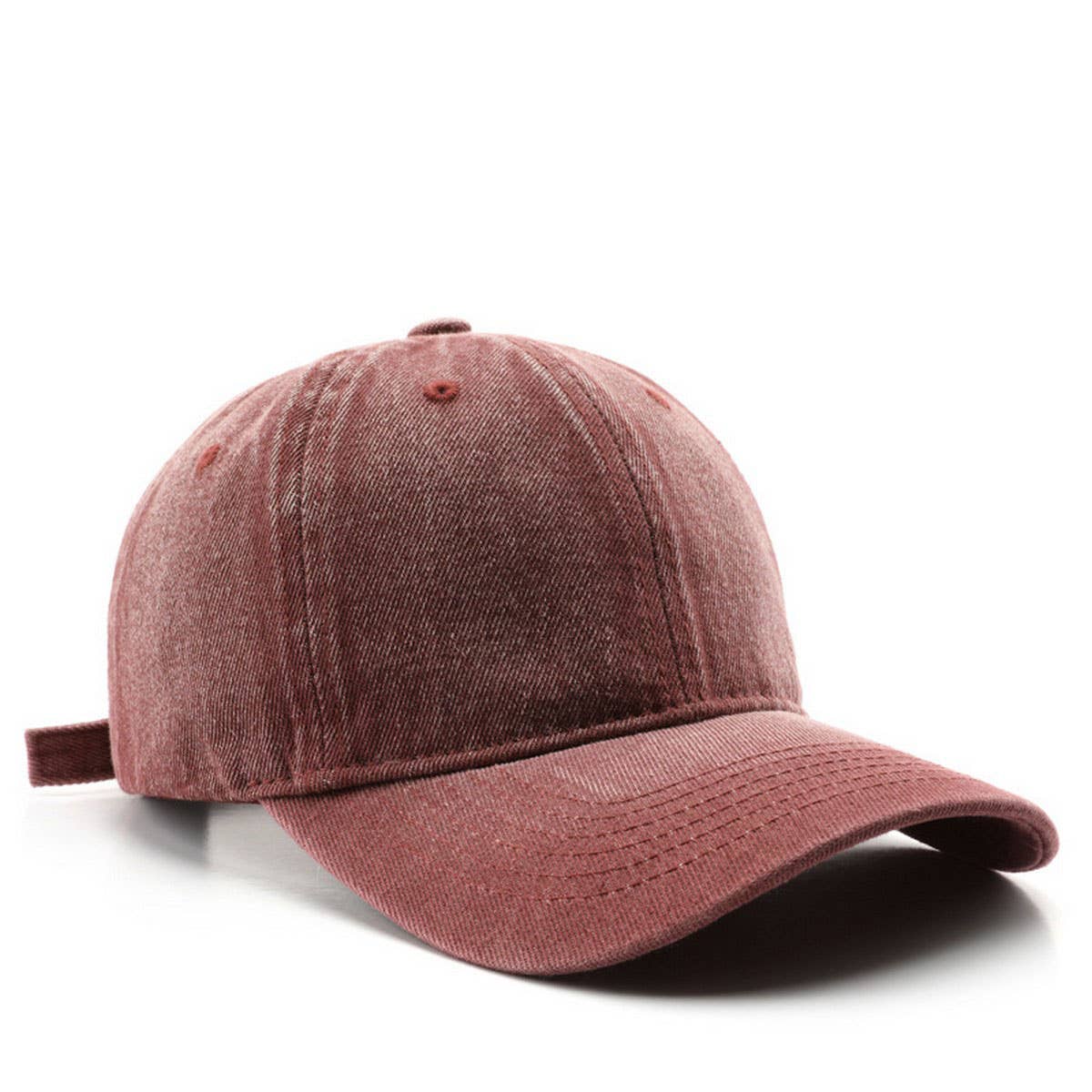 AUTUMN WINTER WASHED DENIM BASEBALL CAP UNISEX_CWAH2824