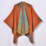 CASUAL THICKENED JACQUARD SLIT SHAWL_CWASC0953