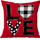LOVE VALENTINES DAY PILLOW COVER_CWMM0767