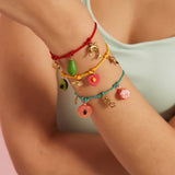ORIGINAL HANDMADE COLORFUL FRUIT ROPE BRACELET_CWAJE4595