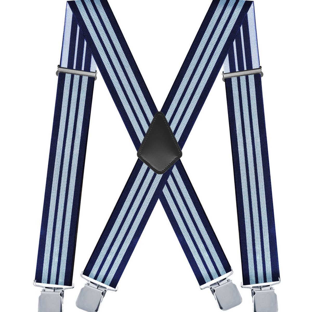 ADJUSTABLE 5CM ELASTIC X SHAPED SUSPENDER CLIP_CWMM1109