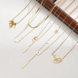 NICHE DESIGN TITANIUM STEEL NON FADING NECKLACE_CWMM3576