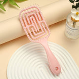 SQUARE HANDLE QUICK DRYING MASSAGE COMB_CWAHA1878