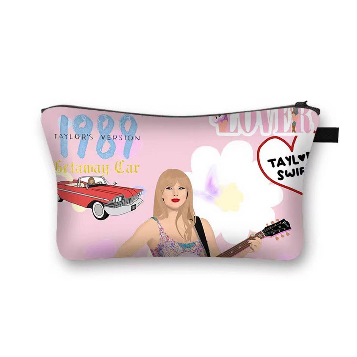 STYLISH PATTERNED WATERPROOF LINEN COSMETIC BAG_CWAB2257