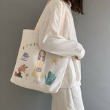 NEW SWEET AND CUTE GIRL CANVAS BAG_CWAB2186