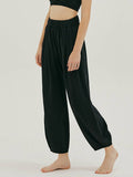 Stretch Elastic High Waist Casual Straight Pants