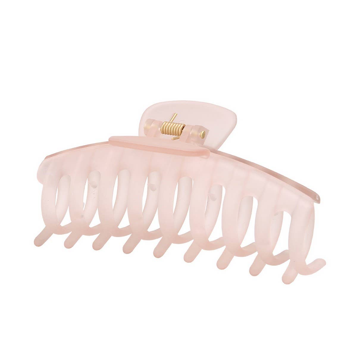 4.3" Matte Ps Plastic Hair Claw Clip, Strong Hold_Cwaha08207