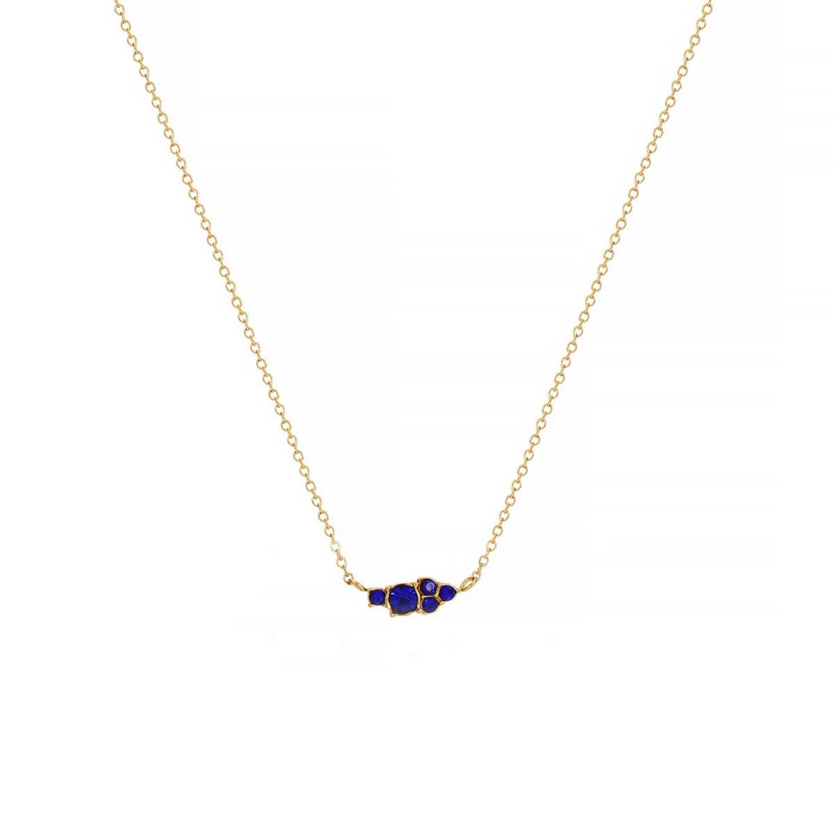 CLASSIC SIMPLE COLORFUL BIRTHSTONE NECKLACE_CWMM5669