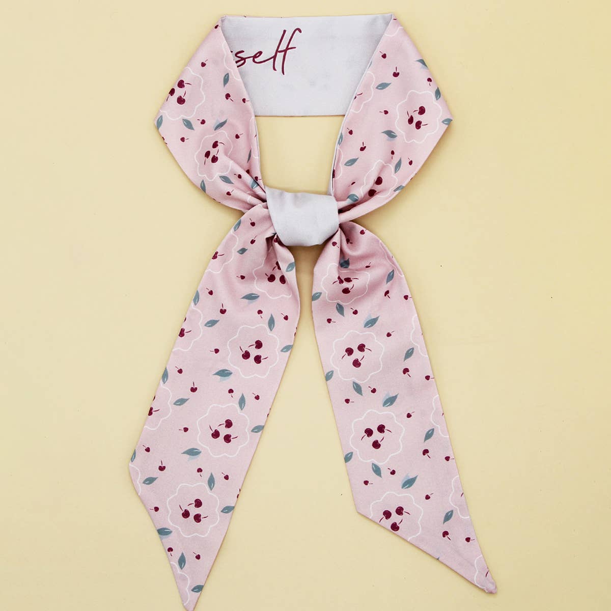 LONG RIBBON SCARF FOR HAIR BAG OR GIFT WRAPPING_CWASC0086