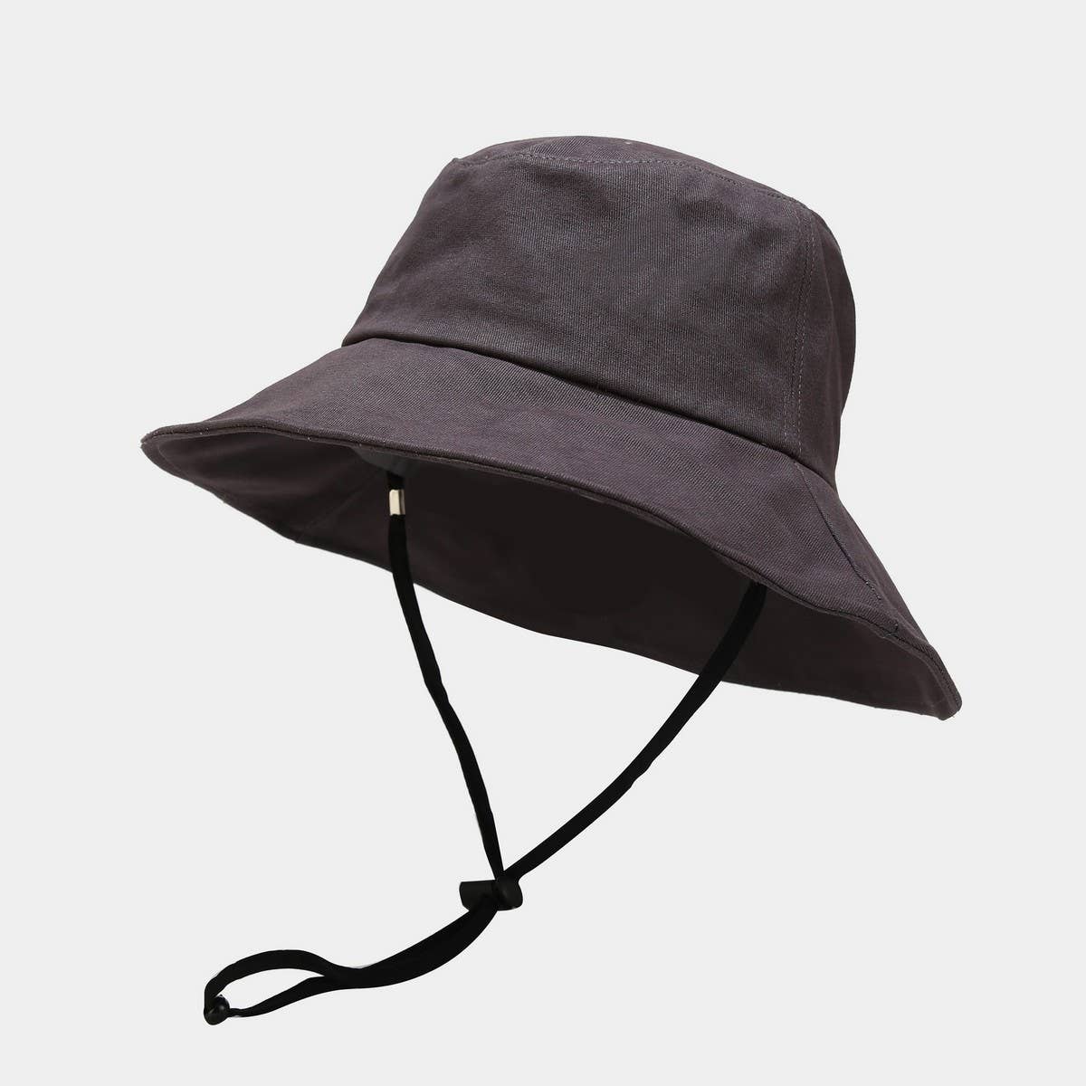 Uv Protection Wide Brim Bucket Hat For Summer_Cwah3892