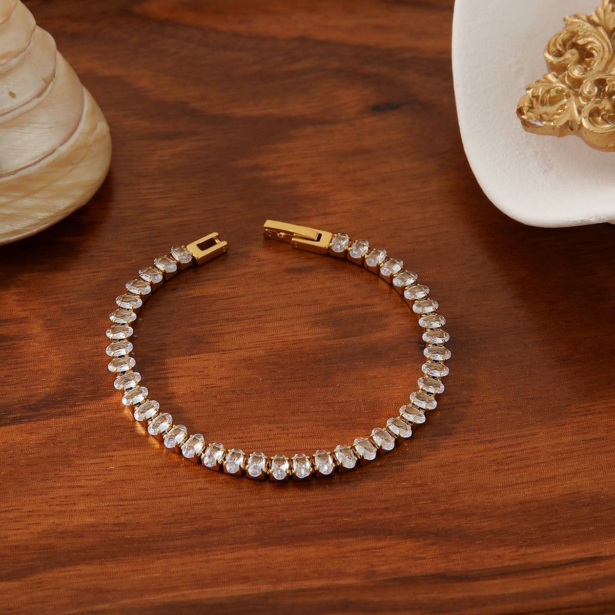 MULTI COLOR DIAMOND SINGLE ROW FULL DIAMONDBRACELET_CWMM3741