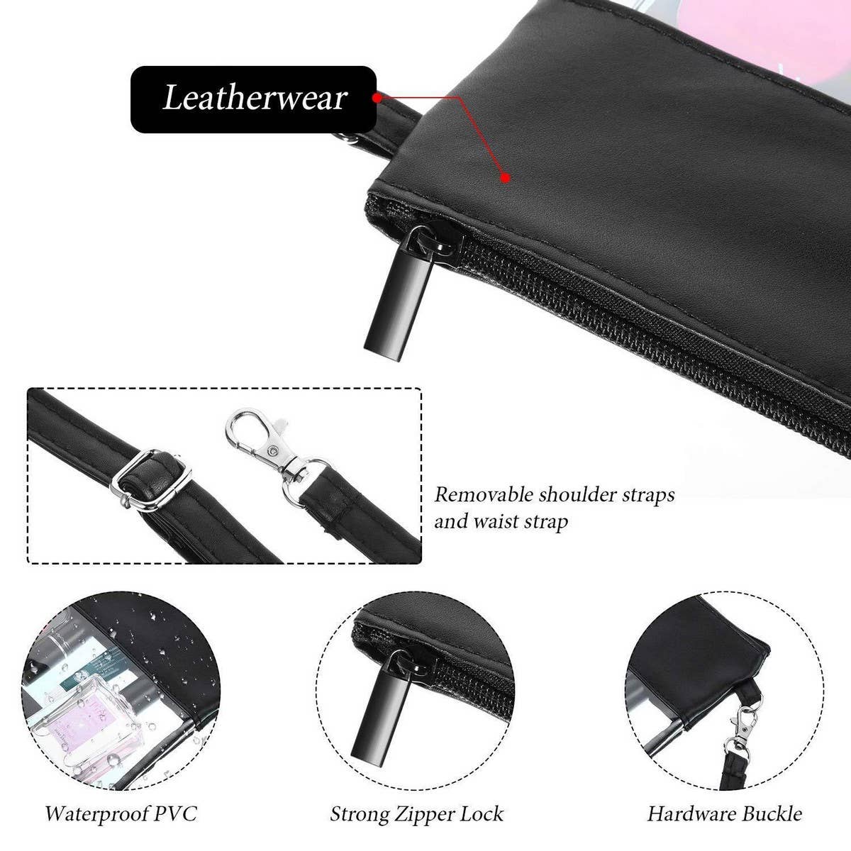 Transparent Large Capacity Waterproof Makeup Bag_Cwab1311