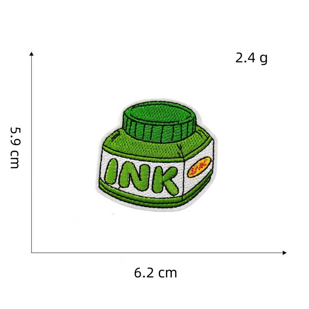 GREEN SERIES CARTOON EMBROIDERED PATCH_CWMM4031