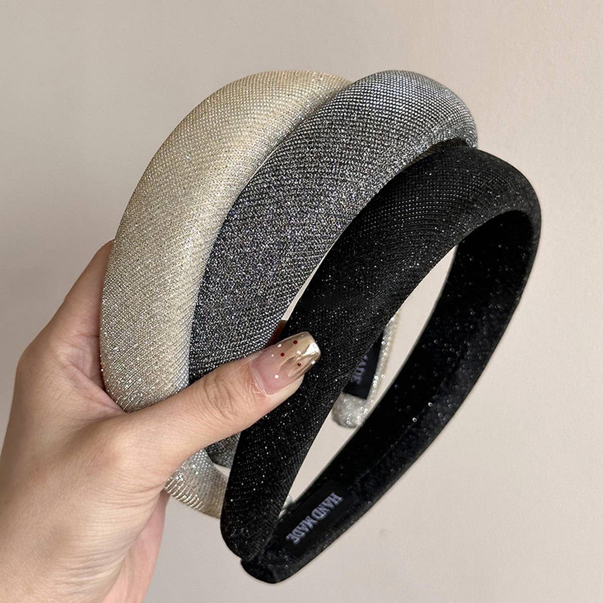 LIGHT LUXURY TEMPERAMENT SUPER SHINY HEADBAND_CWAHA2381