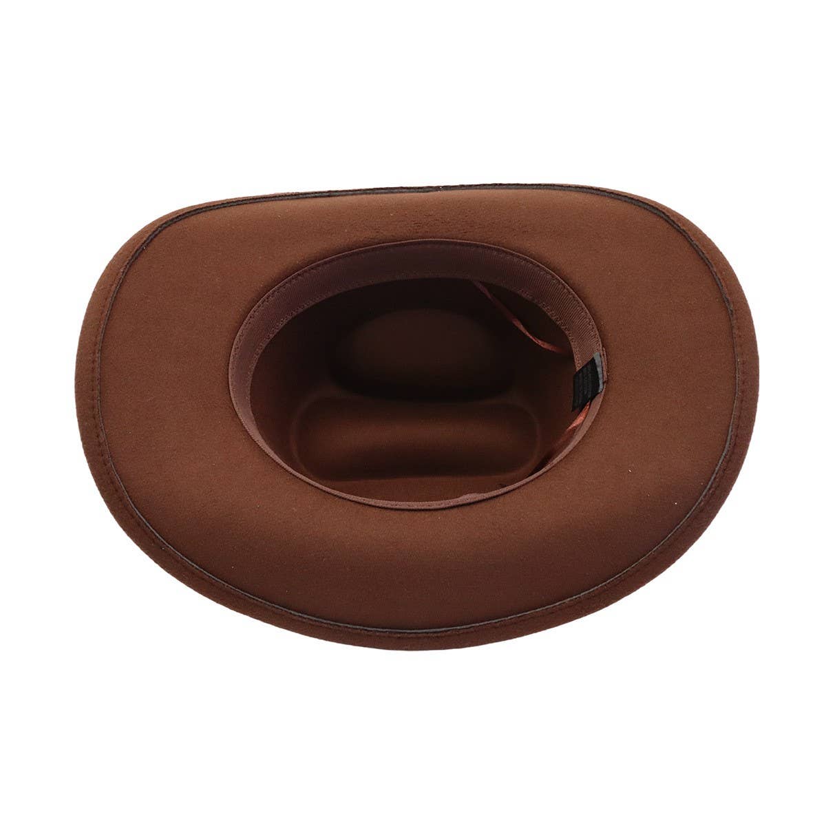 Western Wool Cowboy Fedora Hat For Couples_Cwah04396