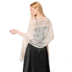 HOLLOW NEW STYLE MIN WHIRLWIND CASHEW SHAWL_CWASC1080