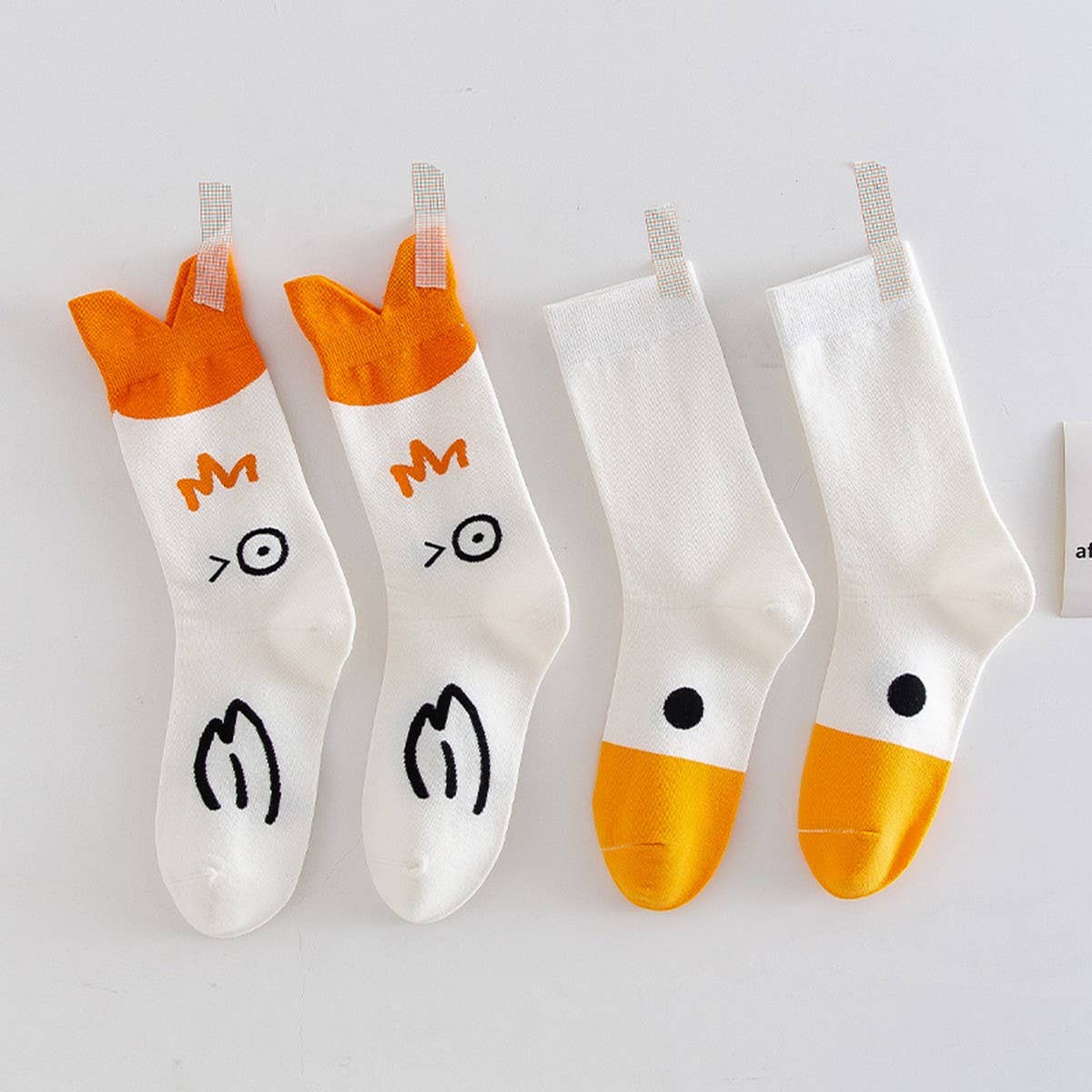 CUTE CARTOON PURE COTTON SOCKS WITH ALL SEASONS_CWMS0536