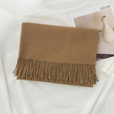 COZY SOLID COLOR WINTER SCARF WITH FOR WOMEN_CWASC0991